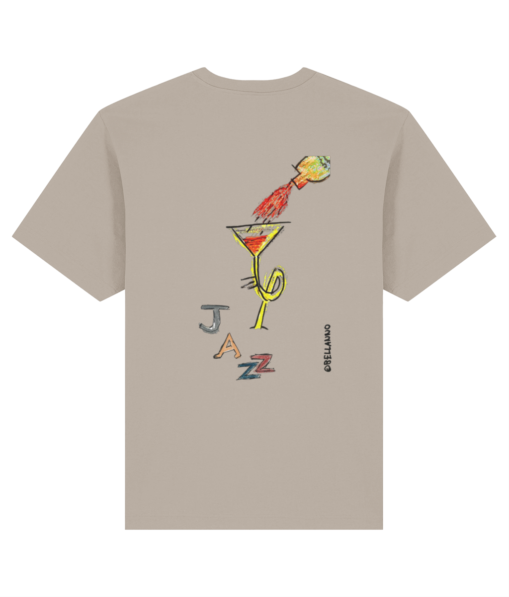 Bellanno Jazz "Booze that Horn" | Unisex Oversized T-shirt
