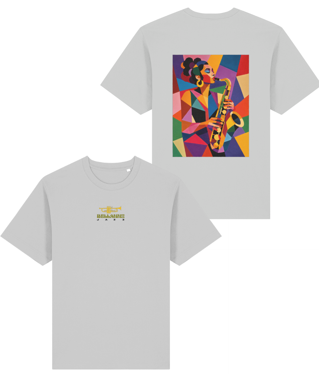 Bellanno Jazz mosaic | Unisex Oversized T-shirt