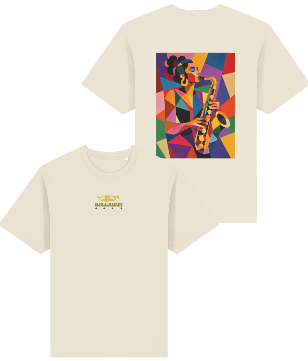 Bellanno Jazz mosaic | Unisex Oversized T-shirt